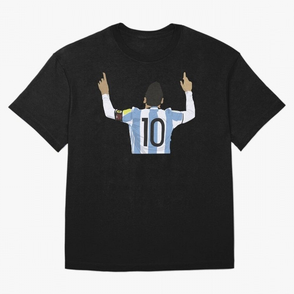 Lionel Messi Sticker #l68 Classic T-Shirt Carry National Pride through the FIFA World Cup 2026 Group Stage Journey through Messi, Neymar and Mbappe Highlights, Argentina, France and Brazil Pride, Goal Celebration Energy, Supporter Heritage,