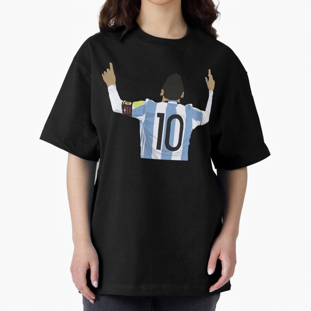 Lionel Messi Sticker #l68 Classic T-Shirt Carry National Pride through the FIFA World Cup 2026 Group Stage Journey through Messi, Neymar and Mbappe Highlights, Argentina, France and Brazil Pride, Goal Celebration Energy, Supporter Heritage,