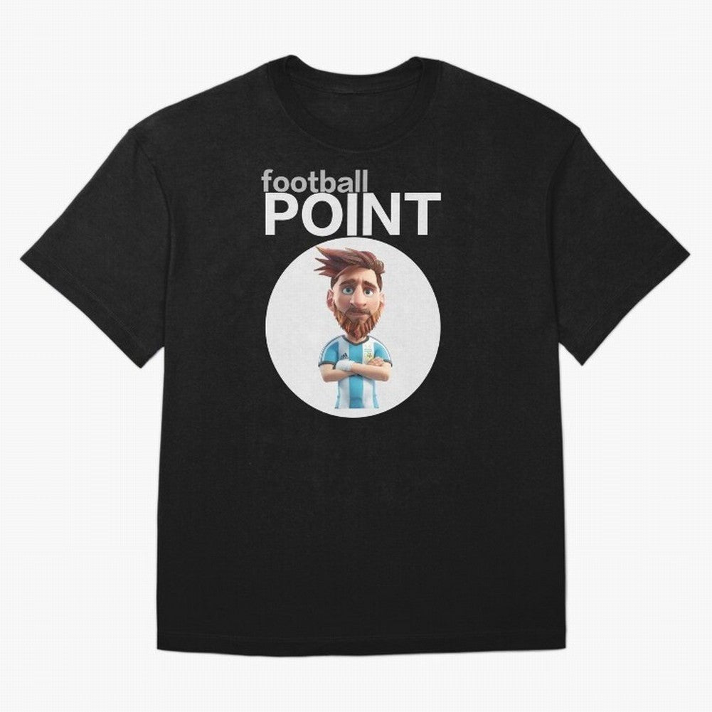 football POINT Oversized T-Shirt Join the Countdown to Match Day Hype around FIFA World Cup 2026 Group Stage, CR7 and Messi, England and Germany, Soccer Culture, Superstar Moments, National Team Dreams and Competitive Fire; Ideal for Football Dads,