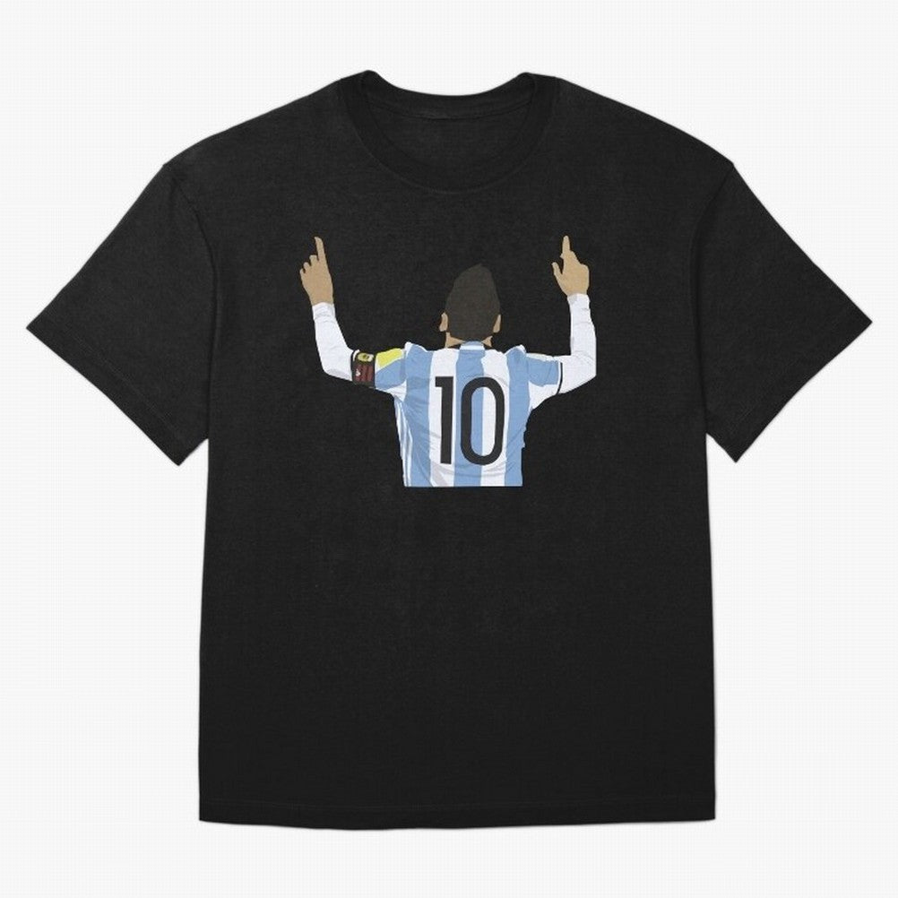 Leo- M10 Essential T-Shirt Carry FIFA World Cup 2026 Group Stage Spirit, Built around Portugal, Spain and Germany, Messi, CR7 and Mbappe, Football Passion, Legendary Performances, Festival Vibes and Supporter Community; Made for Die Hard