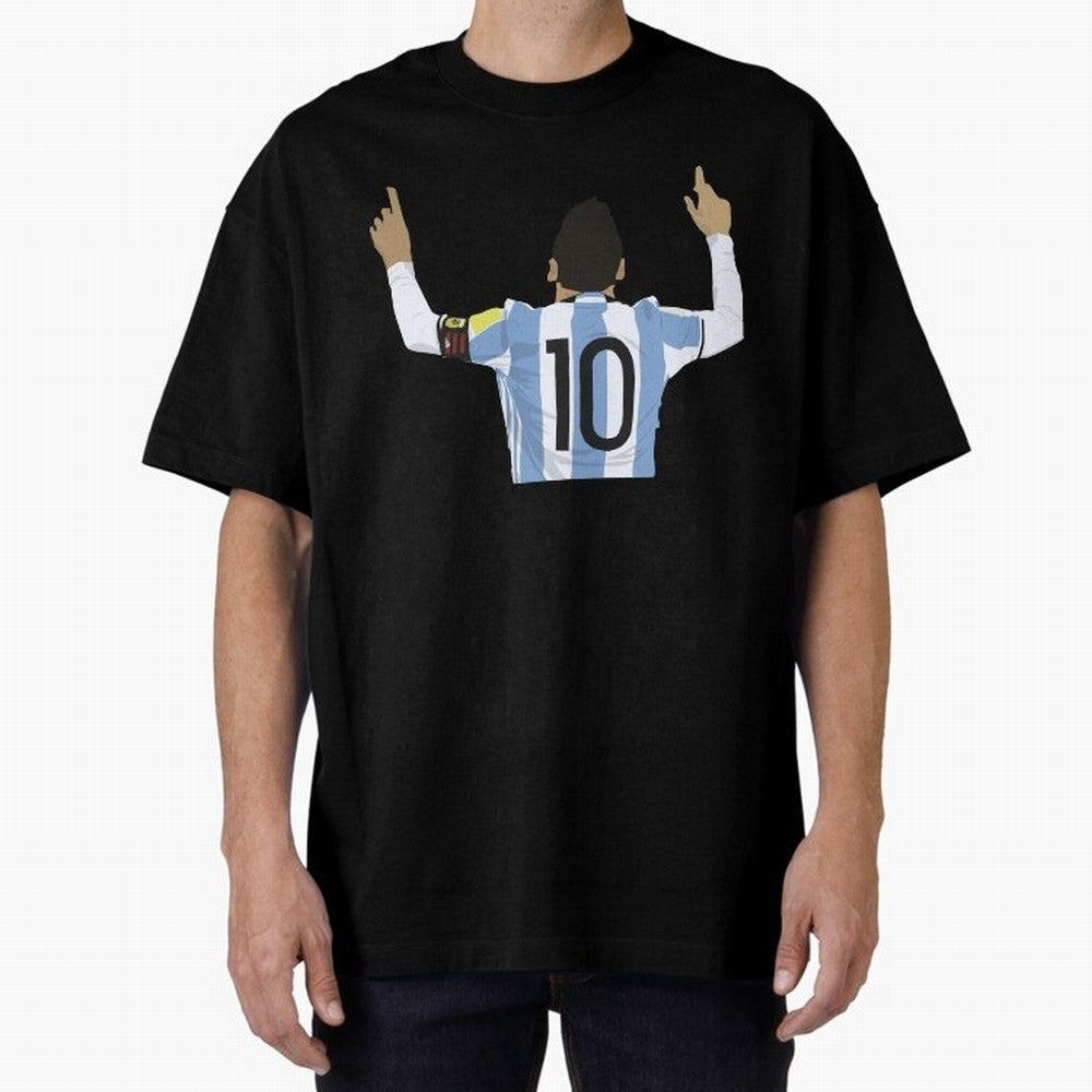 Leo- M10 Essential T-Shirt Carry FIFA World Cup 2026 Group Stage Spirit, Built around Portugal, Spain and Germany, Messi, CR7 and Mbappe, Football Passion, Legendary Performances, Festival Vibes and Supporter Community; Made for Die Hard
