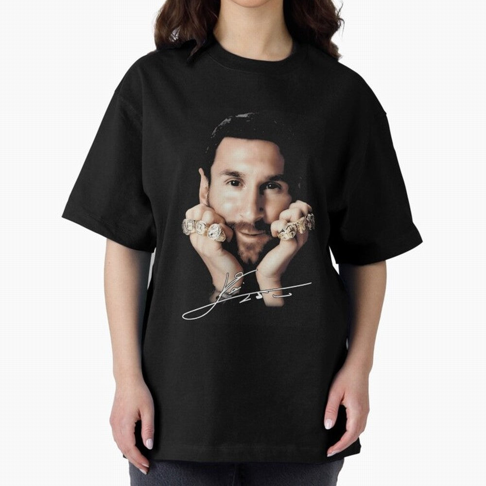Lionel Messi Big Face Essential T-Shirt Represent Football Lovers during FIFA World Cup 2026 USA Canada Mexico for Fans of Mbappe and Brazil, Bringing Supporter Pride, Iconic Celebrations, Legendary Names and Global Match Day Energy; Ideal for