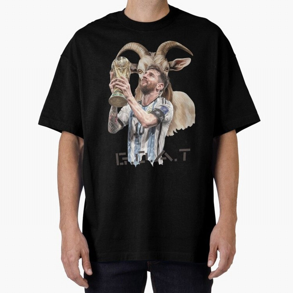 The G.O.A.T of Football, Lionel Messi Classic T-Shirt Represent the Passion of Match Day Hype around FIFA World Cup 2026, Cristiano Ronaldo, Argentina and Brazil, Stadium Chants, National Pride, Trophy Dreams and Unforgettable Football Memories;