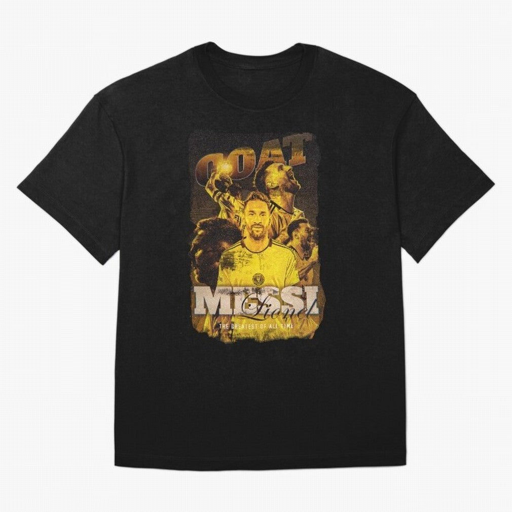 Lionel Messi The Goat Classic T-Shirt Share FIFA World Cup 2026 Spirit, Inspired by Argentina and Brazil, Messi and Cristiano Ronaldo, Goal Celebration Energy, Supporter Heritage, Football Icons and Worldwide Tournament Joy; Built for Supporters