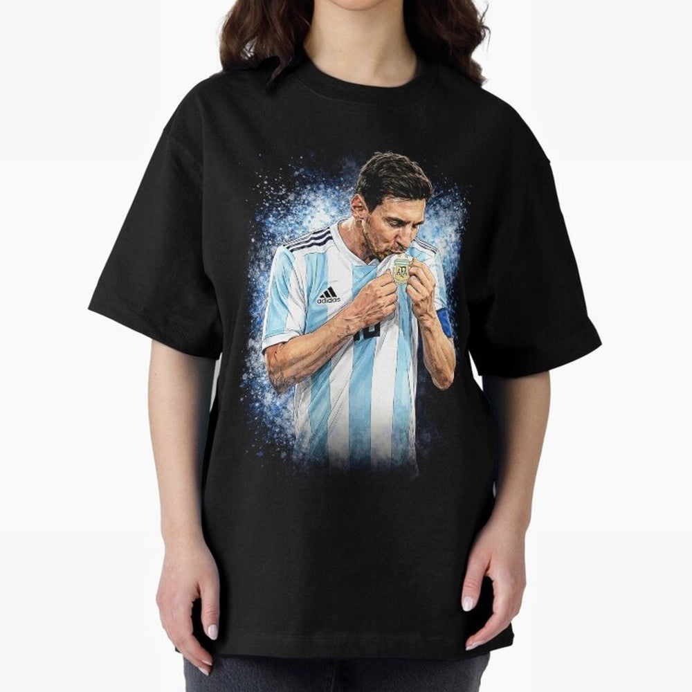 Messi Football Legend Pride Classic T-Shirt Show Passion for the Stars of FIFA World Cup 2026 USA Canada Mexico Spirit, Connected to Brazil, Neymar, Haaland and Cristiano Ronaldo, Football History, Final Match Energy, Crowd Noise and Once in a