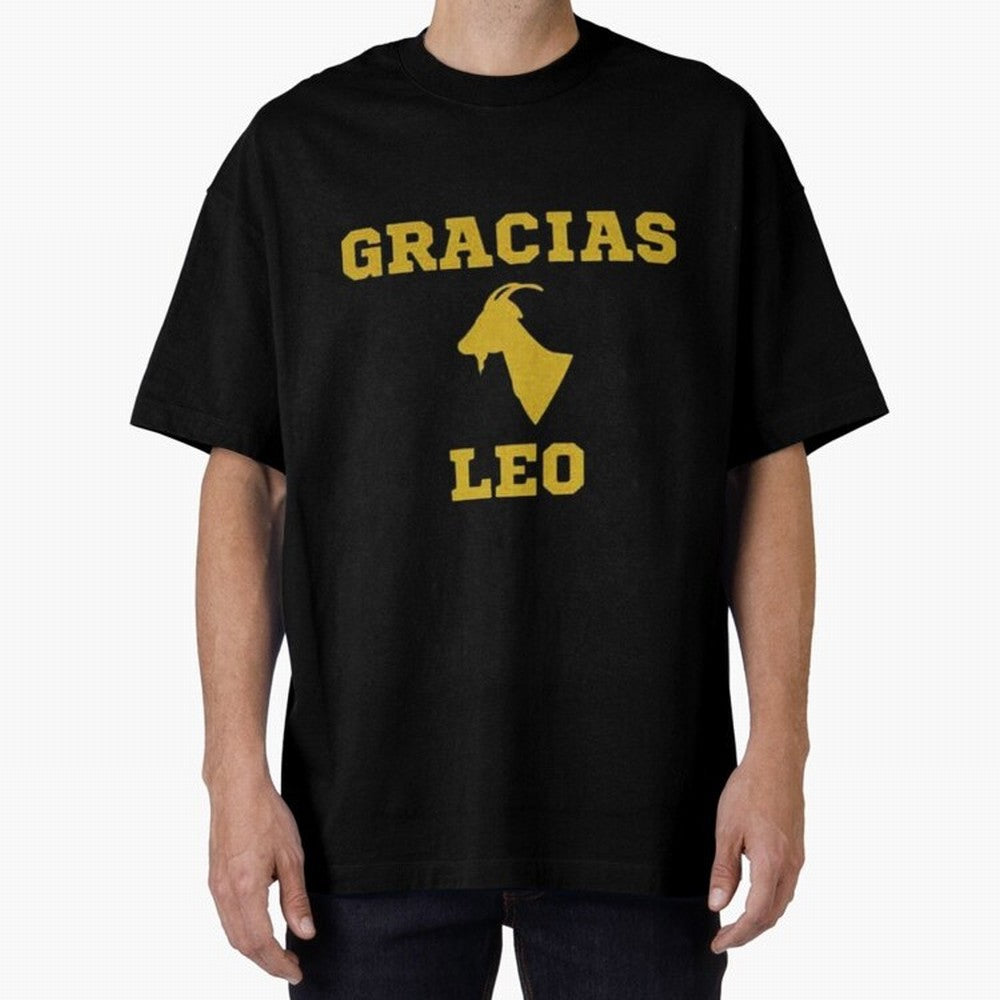 Gracias Leo| Perfect Gift For you and friends Classic T-Shirt Follow Every Goal of FIFA World Cup 2026 USA Canada Mexico for Fans of Neymar and Spain, Bringing Retro Football Energy, Iconic Rivalries, Trophy Chase Drama and Stadium Atmosphere;