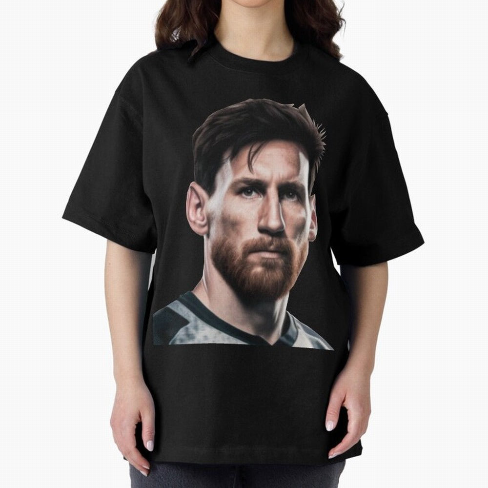 Lionel Messi Oversized T-Shirt Live the Energy of FIFA World Cup 2026 USA Canada Mexico for Fans of CR7 and Messi and Netherlands, Bringing Tournament Hype, Historic Matchups, Family Viewing Parties and Global Sports Pride; Made for Collectors Who