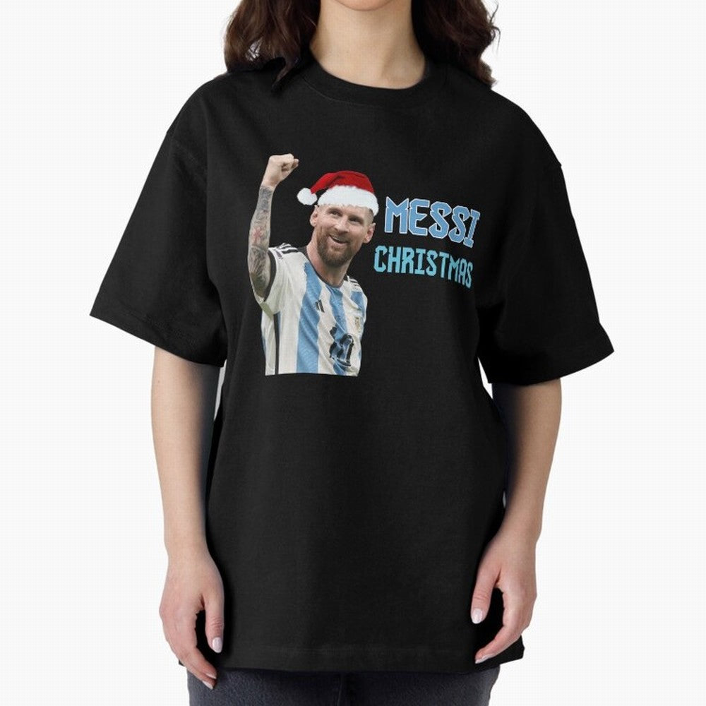 Messi Christmas - Lionel Messi Christmas Design Classic T-Shirt Represent the Passion of FIFA World Cup 2026 Group Stage Spirit, Driven by Brazil, Portugal and Argentina, Messi and Cristiano Ronaldo, Supporter Pride, Iconic Celebrations, Legendary