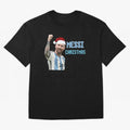 Messi Christmas - Lionel Messi Christmas Design Classic T-Shirt Represent the Passion of FIFA World Cup 2026 Group Stage Spirit, Driven by Brazil, Portugal and Argentina, Messi and Cristiano Ronaldo, Supporter Pride, Iconic Celebrations, Legendary