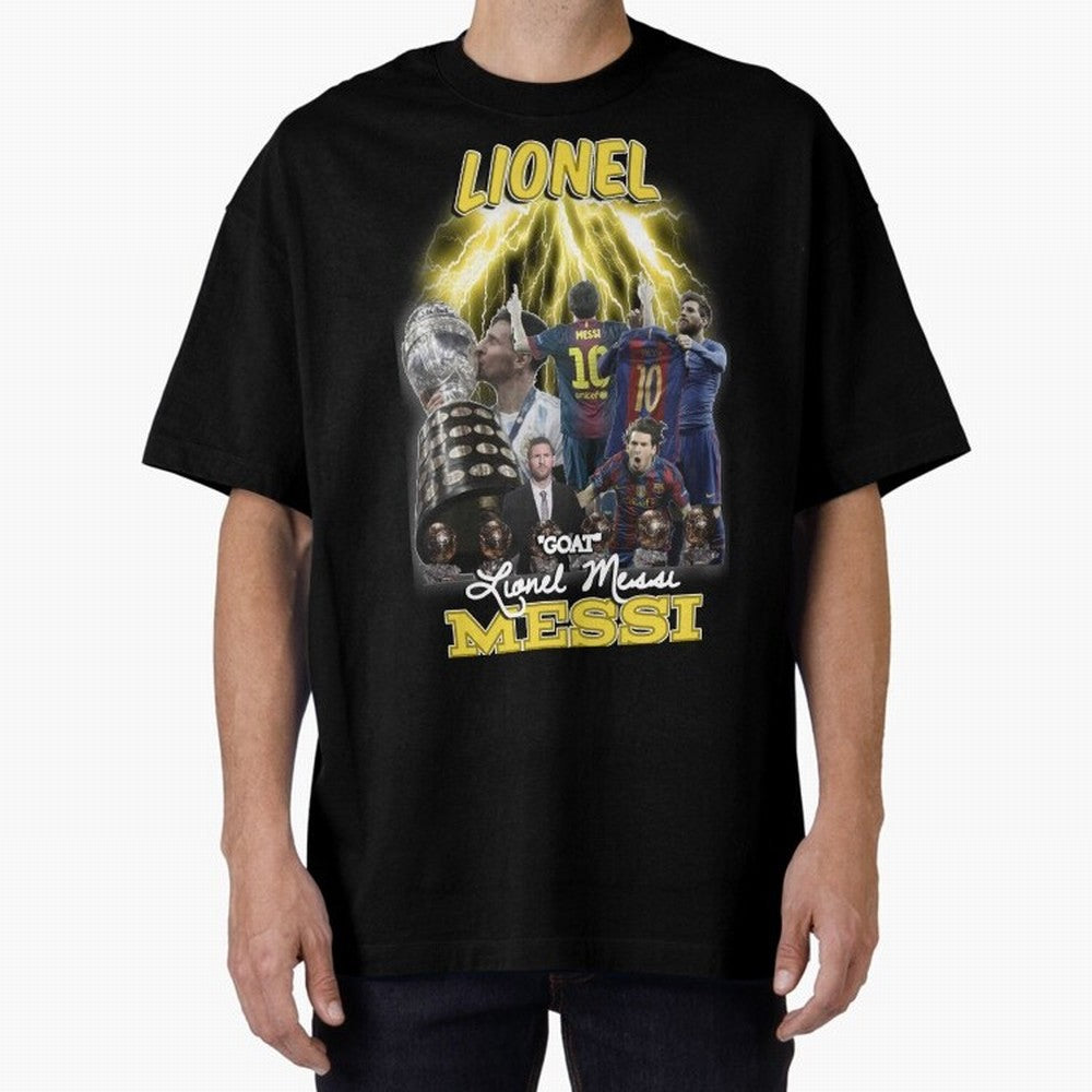 Lionel Messi: Barcelona & Argentina Classic T-Shirt Fuel Your Fan Pride for FIFA World Cup 2026 Group Stage for Fans of Haaland and Brazil, Bringing Global Supporter Spirit, Legendary Goals, National Colors and Tournament Celebration; Created for