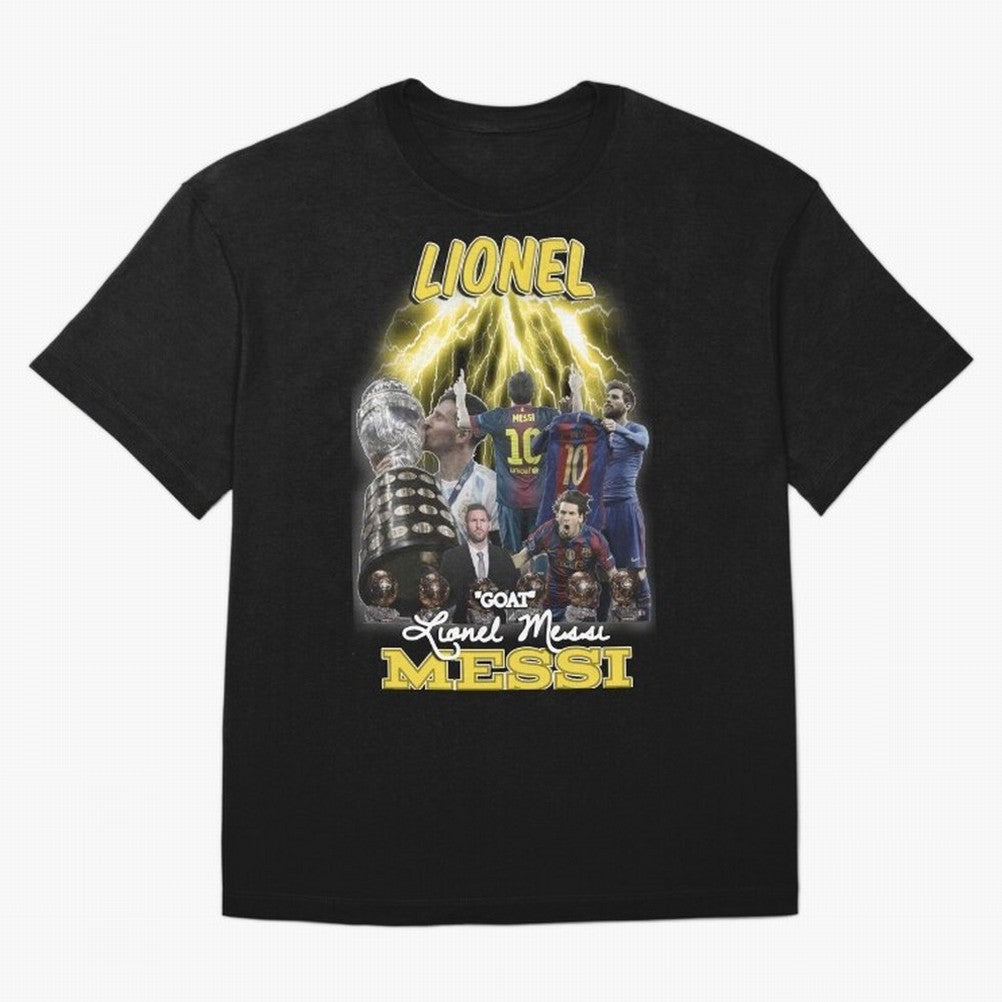 Lionel Messi: Barcelona & Argentina Classic T-Shirt Fuel Your Fan Pride for FIFA World Cup 2026 Group Stage for Fans of Haaland and Brazil, Bringing Global Supporter Spirit, Legendary Goals, National Colors and Tournament Celebration; Created for
