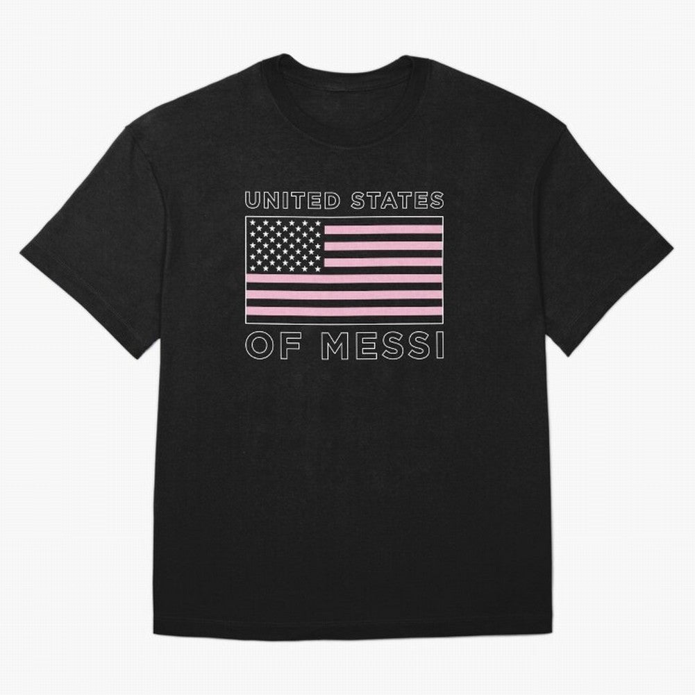 United States of Messi Oversized T-Shirt Discover FIFA World Cup 2026 for Fans of Cristiano Ronaldo and England, Bringing Champion Mindset, Group Stage Buzz, Knockout Tension and Passionate Fan Culture; Ideal for Football Dads, Football Moms,
