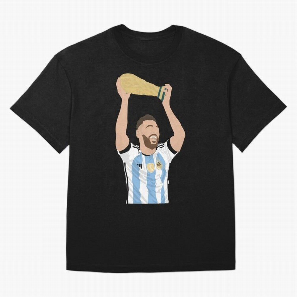 Messi minimalist design Classic T-Shirt Capture Stadium Memories from Global Football Passion for FIFA World Cup 2026 Group Stage, Featuring Cristiano Ronaldo, Haaland and CR7, Brazil, Portugal and Argentina, Fan Favorite Moments, National Team