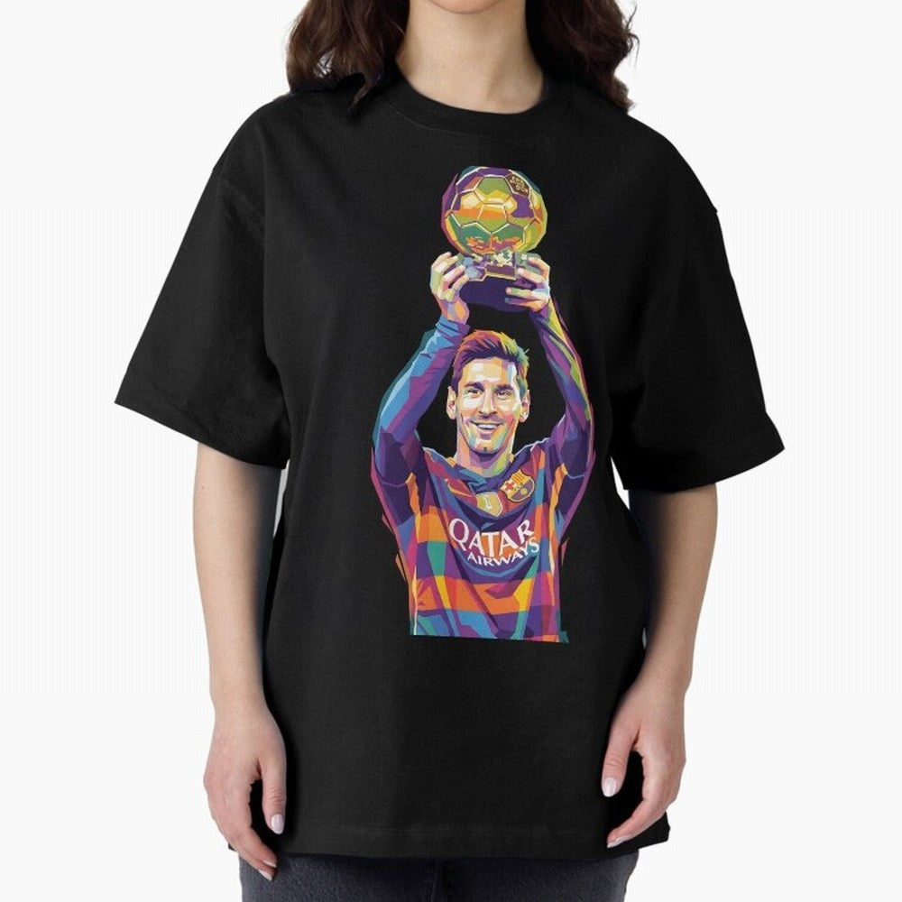 Messi Wpap Classic T-Shirt Feel the Roar of Match Day Hype around FIFA World Cup 2026, Messi and Cristiano Ronaldo, England and Germany, Sports Nostalgia, International Competition, Famous Players and Unforgettable Victories; Made for Collectors