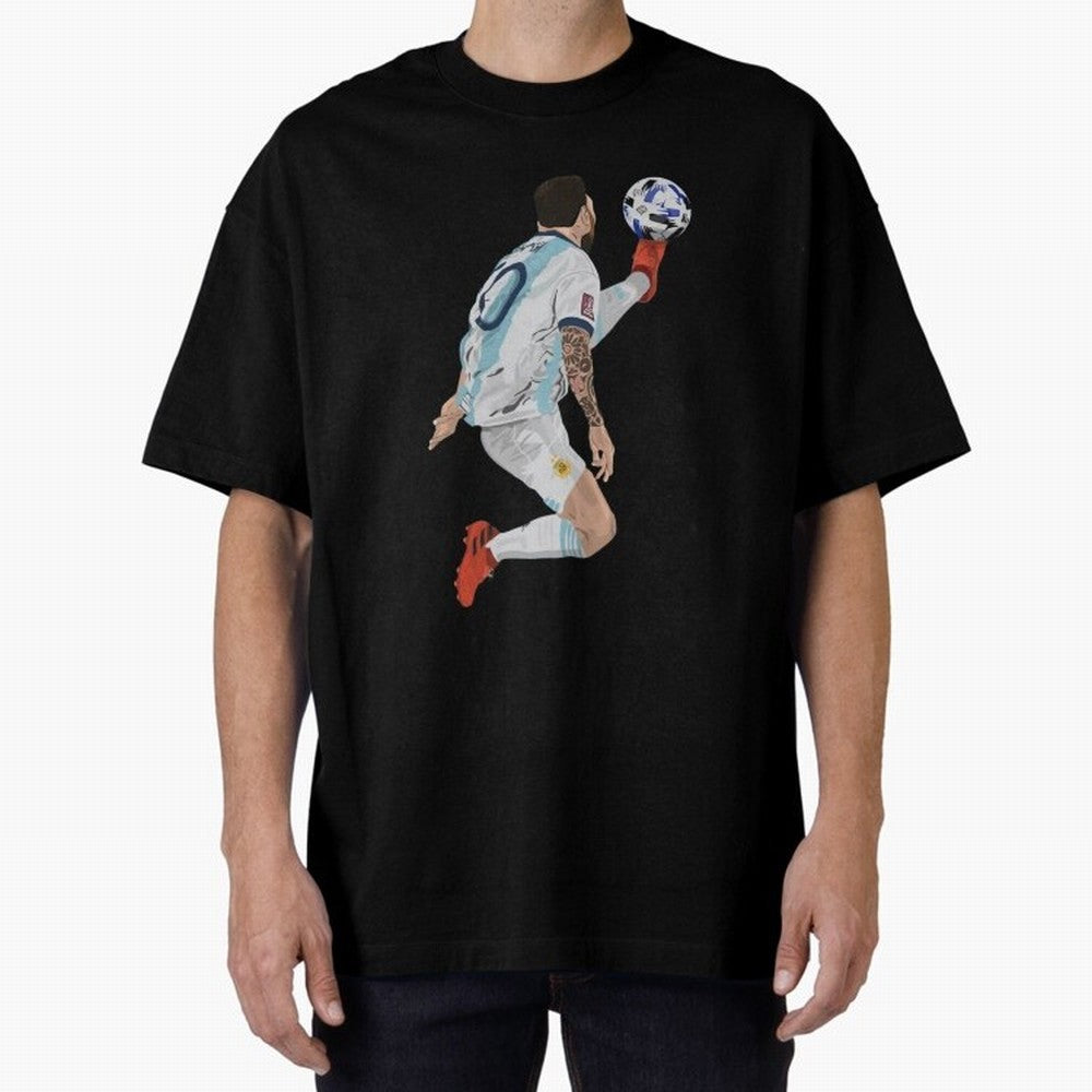 Messi - Lionel Messi Ball Classic T-Shirt Celebrate Global Passion for Global Football Passion for FIFA World Cup 2026 Group Stage, with Neymar, Haaland and Cristiano Ronaldo, Portugal, Classic Soccer Heritage, Championship Pressure, Fan Loyalty