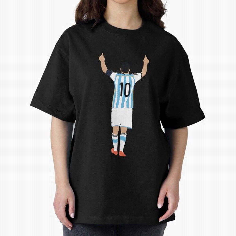 Lionel Messi, m30 Classic T-Shirt Show Up for the Glory of Match Day Hype around FIFA World Cup 2026, CR7 and Messi, Portugal, Spain and Germany, Vintage Soccer Flavor, Modern Football Stars, National Flags and Final Night Emotion; Made for Die