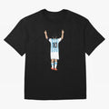 Lionel Messi, m30 Classic T-Shirt Show Up for the Glory of Match Day Hype around FIFA World Cup 2026, CR7 and Messi, Portugal, Spain and Germany, Vintage Soccer Flavor, Modern Football Stars, National Flags and Final Night Emotion; Made for Die