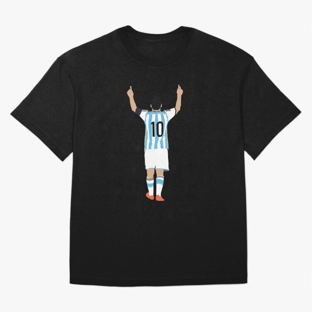 Lionel Messi, m30 Classic T-Shirt Show Up for the Glory of Match Day Hype around FIFA World Cup 2026, CR7 and Messi, Portugal, Spain and Germany, Vintage Soccer Flavor, Modern Football Stars, National Flags and Final Night Emotion; Made for Die
