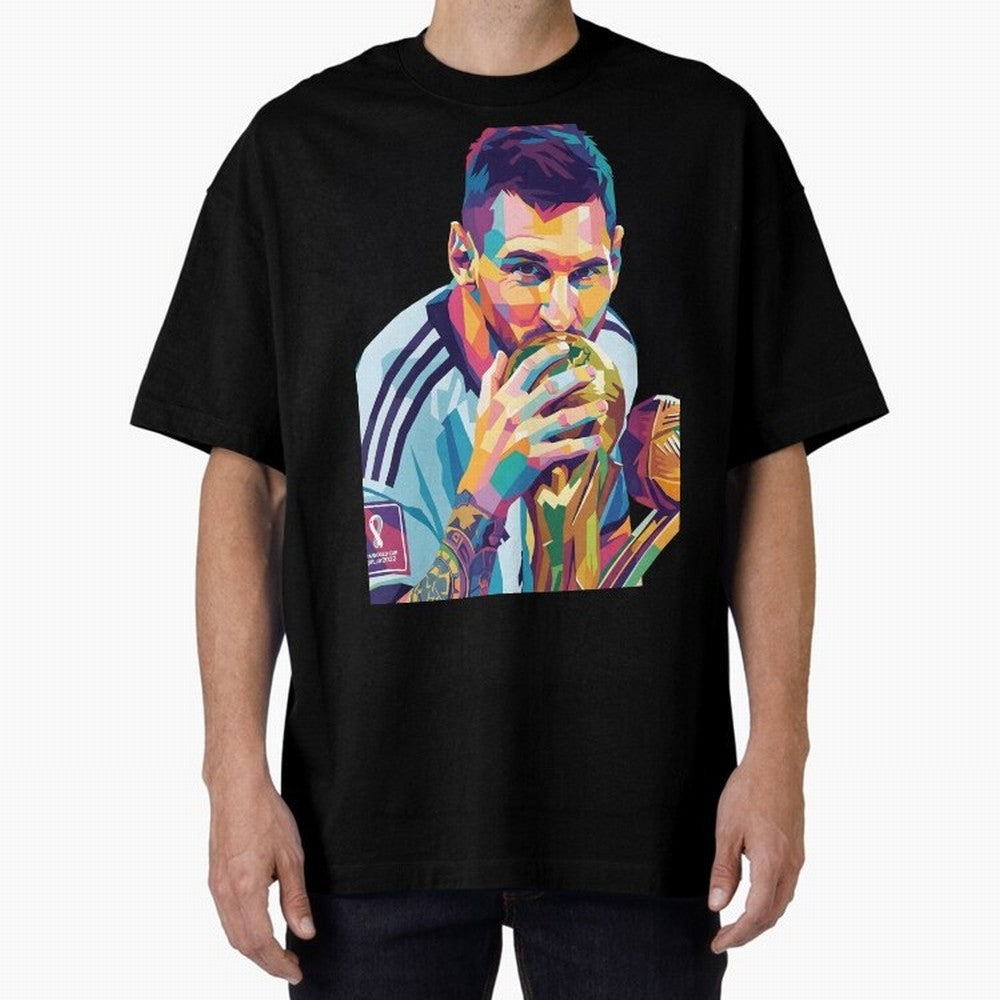 Messi Wpap Classic T-Shirt Feel the Trophy Chase of Match Day Hype around FIFA World Cup 2026, Mbappe and Neymar, Spain, Game Day Rituals, Football Legends, Country Pride and the Road to the Final; Ideal for Passionate Fans Who Love Underdog