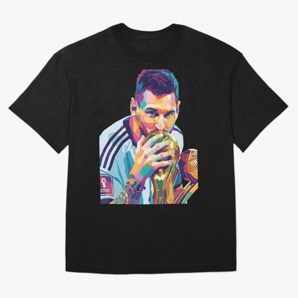 Messi Wpap Classic T-Shirt Feel the Trophy Chase of Match Day Hype around FIFA World Cup 2026, Mbappe and Neymar, Spain, Game Day Rituals, Football Legends, Country Pride and the Road to the Final; Ideal for Passionate Fans Who Love Underdog