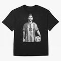 Messi grayscale Classic T-Shirt Capture FIFA World Cup 2026 USA Canada Mexico Spirit, Featuring Brazil, Cristiano Ronaldo, Haaland and CR7, Championship Spirit, Famous Goals, Roaring Crowds and International Football Unity; Ideal for Football Dads,