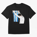 Lionel Messi holding his shirt, Argentina copa america| Perfect Gift For you and friends Classic T-Shirt Bring FIFA World Cup 2026 Highlighting Cristiano Ronaldo, Haaland and CR7, Argentina Energy, Goal Celebration Energy, Supporter Heritage,