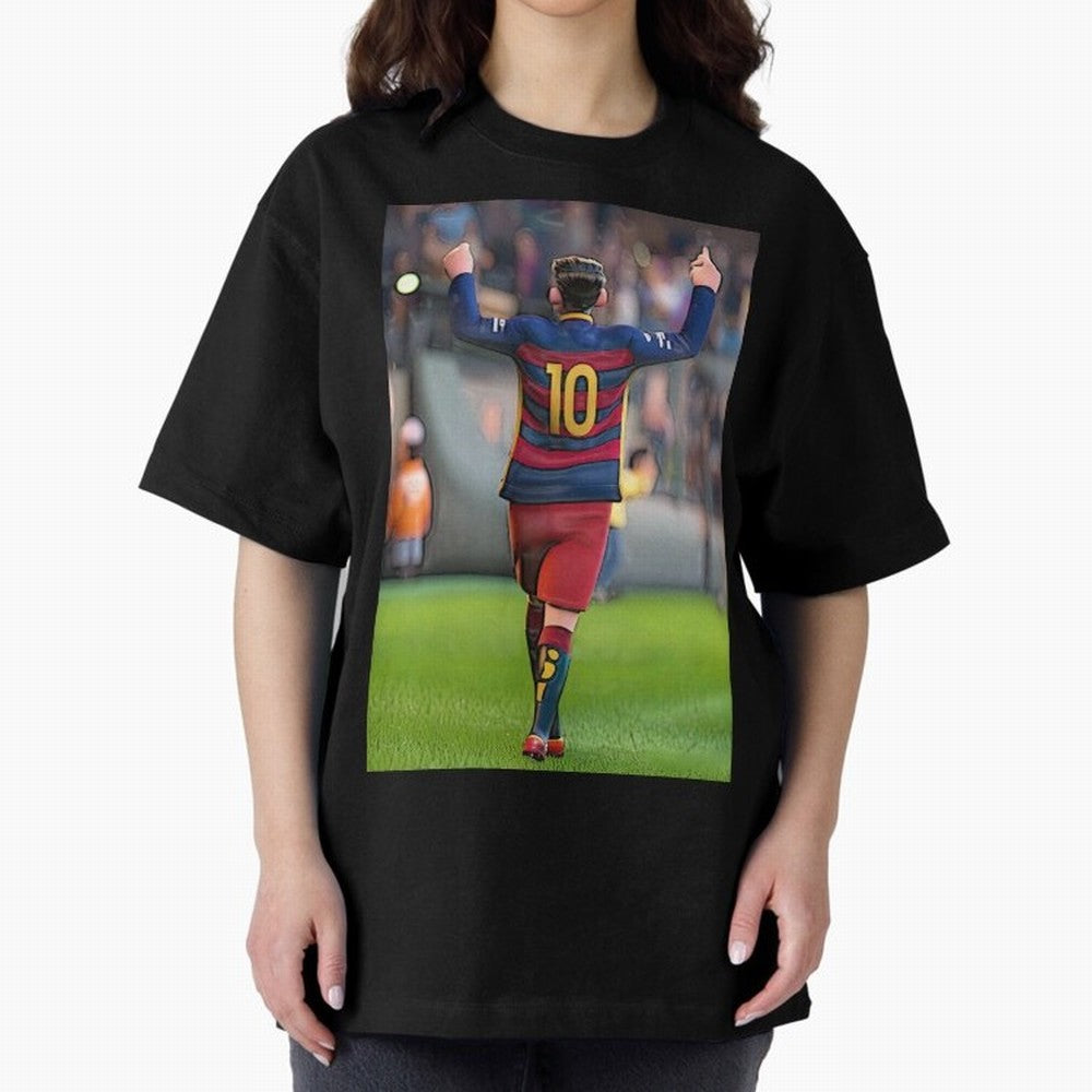 Lionel Messi (2) caricature Oversized T-Shirt Bring Match Day Fire to FIFA World Cup 2026 for Fans of Neymar and Netherlands, Bringing Game Day Rituals, Football Legends, Country Pride and the Road to the Final; Ideal for Fans Who Follow Messi,