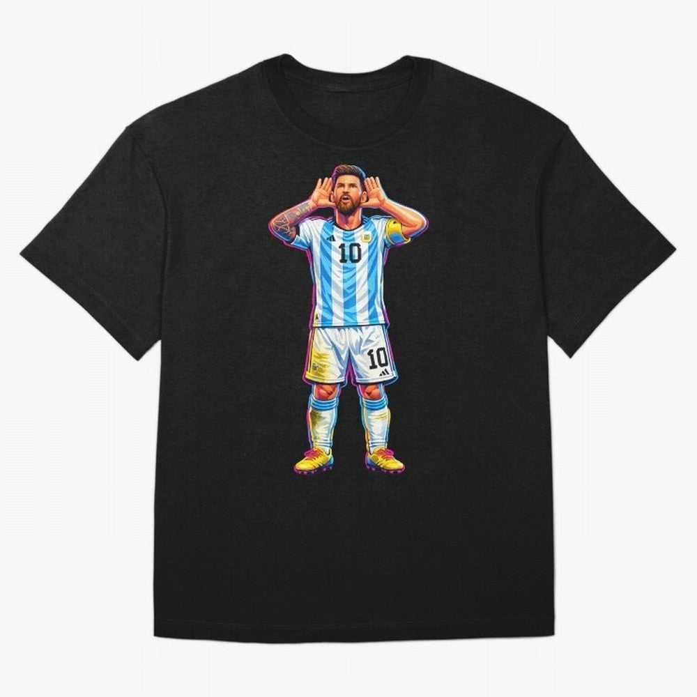 Messi Celebration Classic T-Shirt Show Passion for the Stars of FIFA World Cup 2026 Featuring CR7, Portugal, Spain and Germany Energy, Stadium Memories, Football Loyalty, International Chants and Championship Tradition; Created for Match Day
