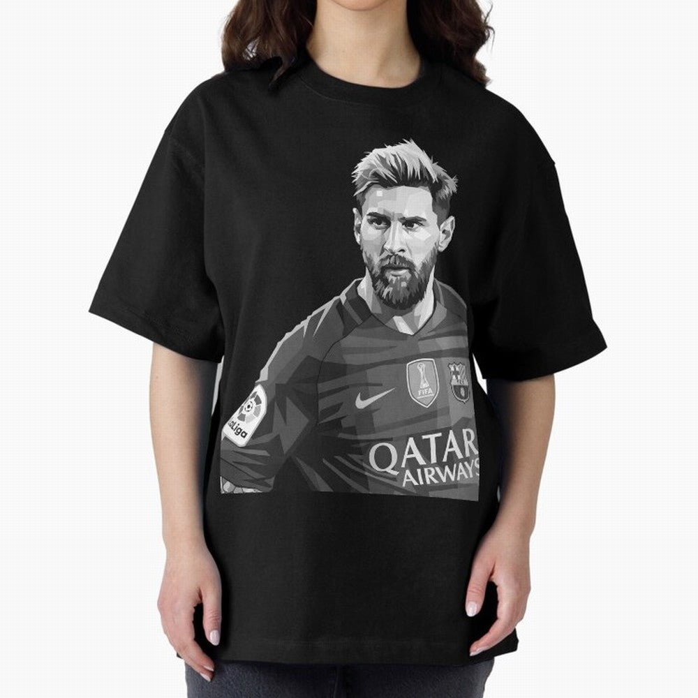 Messi grayscale Classic T-Shirt Celebrate Every Goal in Global Football Passion for FIFA World Cup 2026, Inspired by Haaland and Mbappe, Netherlands, Goal Celebration Energy, Supporter Heritage, Football Icons and Worldwide Tournament Joy; Great