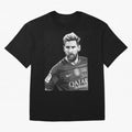 Messi grayscale Classic T-Shirt Celebrate Every Goal in Global Football Passion for FIFA World Cup 2026, Inspired by Haaland and Mbappe, Netherlands, Goal Celebration Energy, Supporter Heritage, Football Icons and Worldwide Tournament Joy; Great