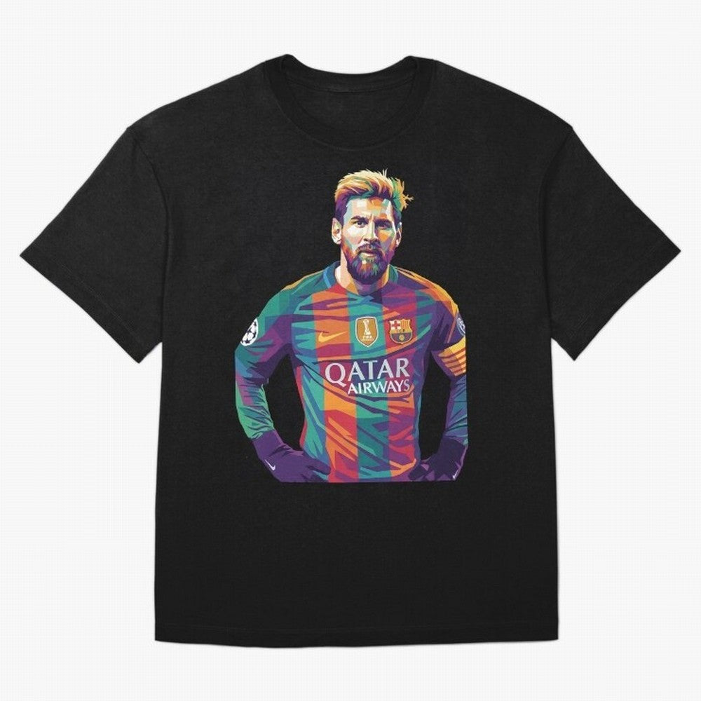 Messi Wpap Classic T-Shirt Feel the Roar of FIFA World Cup 2026 Group Stage Spirit, with Spain and Netherlands, CR7 and Messi, Football History, Final Match Energy, Crowd Noise and Once in a Lifetime Moments; Great for Supporters Who Love Legendary