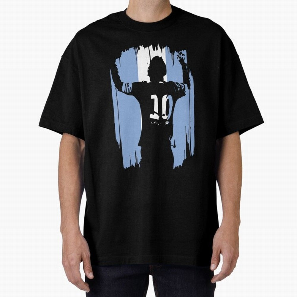 Argentina World Champs Messi Number Essential T-Shirt Celebrate Soccer Greatness during the FIFA World Cup 2026 USA Canada Mexico Journey through Cristiano Ronaldo Highlights, France and Portugal Pride, Classic Soccer Heritage, Championship