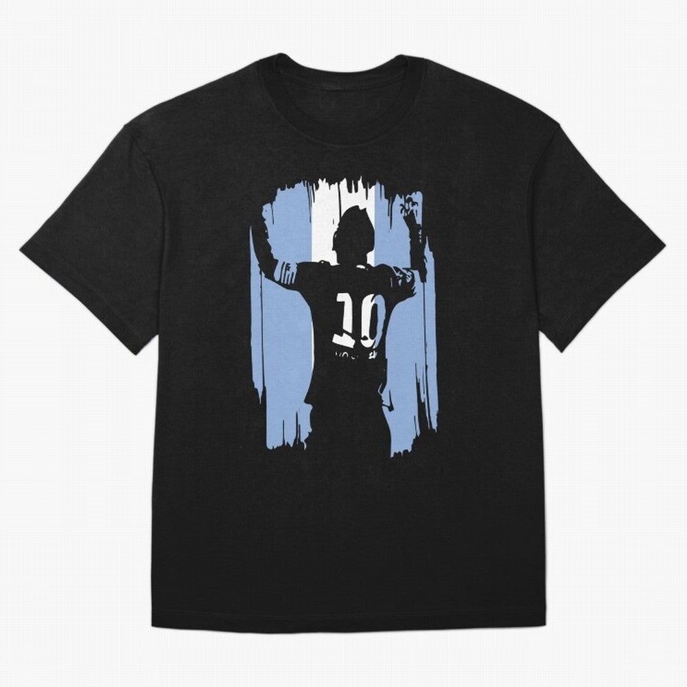 Argentina World Champs Messi Number Essential T-Shirt Celebrate Soccer Greatness during the FIFA World Cup 2026 USA Canada Mexico Journey through Cristiano Ronaldo Highlights, France and Portugal Pride, Classic Soccer Heritage, Championship