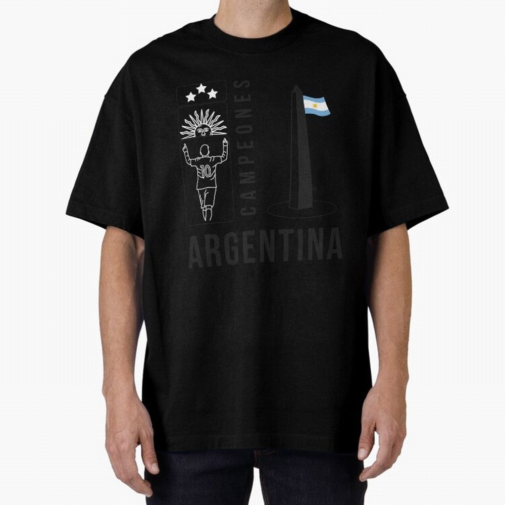 Argentina Campeon Classic T-Shirt Show Your Tournament Heart for FIFA World Cup 2026 Centered on Cristiano Ronaldo, Haaland and CR7, England Energy, Supporter Pride, Iconic Celebrations, Legendary Names and Global Match Day Energy; Great for Watch
