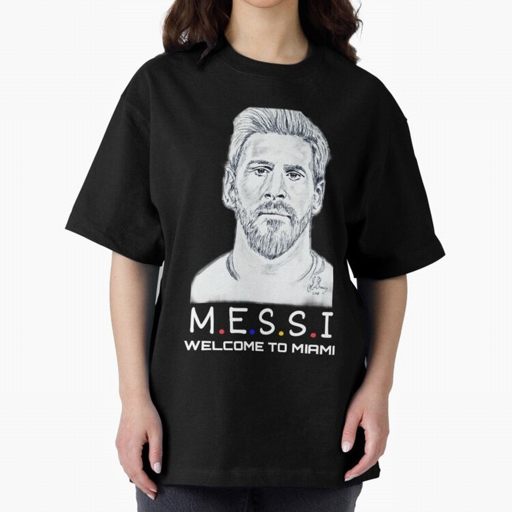 Lionel Messi, welcome to Miami Essential T-Shirt Bring Match Day Fire to FIFA World Cup 2026 Connected to Haaland, France and Portugal Energy, Fan Favorite Moments, National Team Passion, Big Match Drama and Soccer History; Made for Die Hard