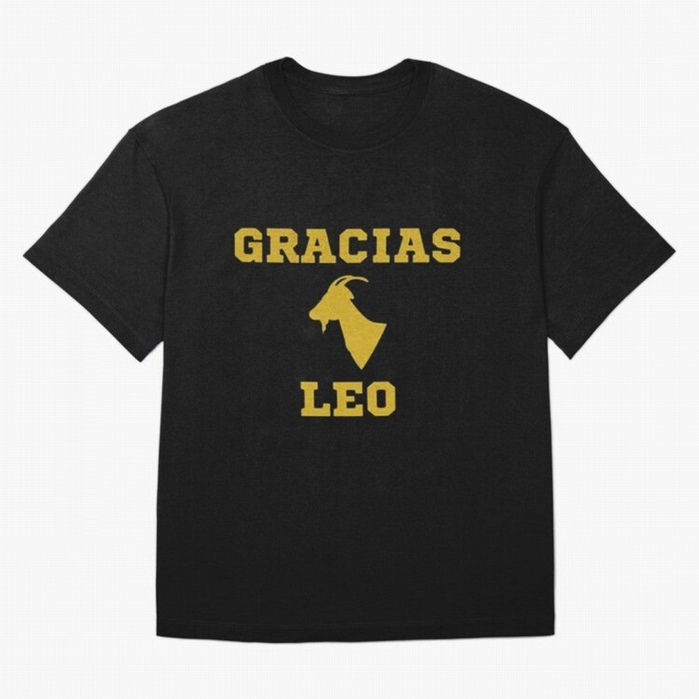Gracias Leo| Perfect Gift For you and friends Classic T-Shirt Support the Legends of Match Day Hype around FIFA World Cup 2026 USA Canada Mexico, Haaland and Mbappe, England, Soccer Culture, Superstar Moments, National Team Dreams and Competitive