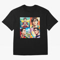 Messi Inspired Anime Art Pack Classic T-Shirt Show Your Love for the FIFA World Cup 2026 Group Stage Journey through Cristiano Ronaldo Highlights, England and Germany Pride, Retro Football Energy, Iconic Rivalries, Trophy Chase Drama and Stadium
