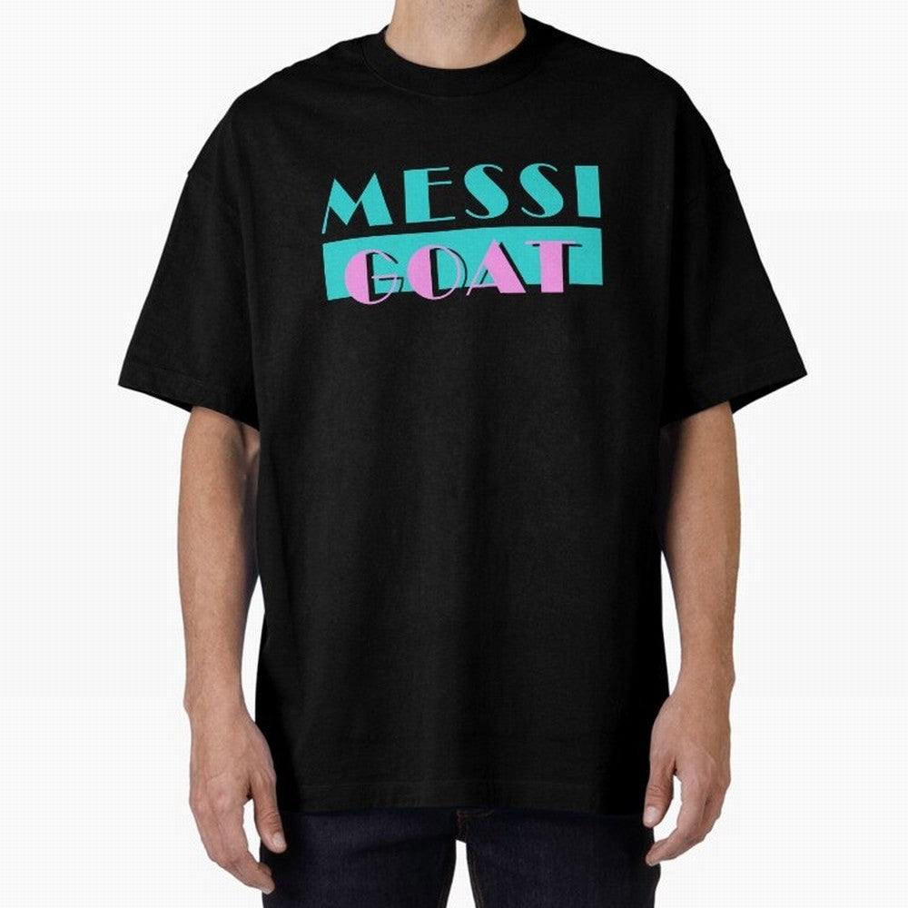Messi Goat Miami Vice Classic T-Shirt Show Championship Spirit for Global Football Passion for FIFA World Cup 2026 Group Stage, Made for CR7 and Messi, England, France and Netherlands, Global Supporter Spirit, Legendary Goals, National Colors and