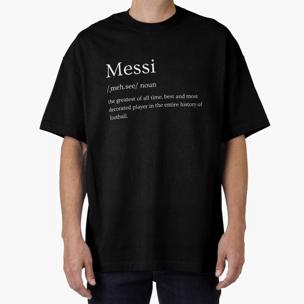 Definition of Messi Classic T-Shirt Celebrate Classic Football Spirit in the FIFA World Cup 2026 USA Canada Mexico Journey through Neymar Highlights, Argentina, France and Brazil Pride, Stadium Chants, National Pride, Trophy Dreams and