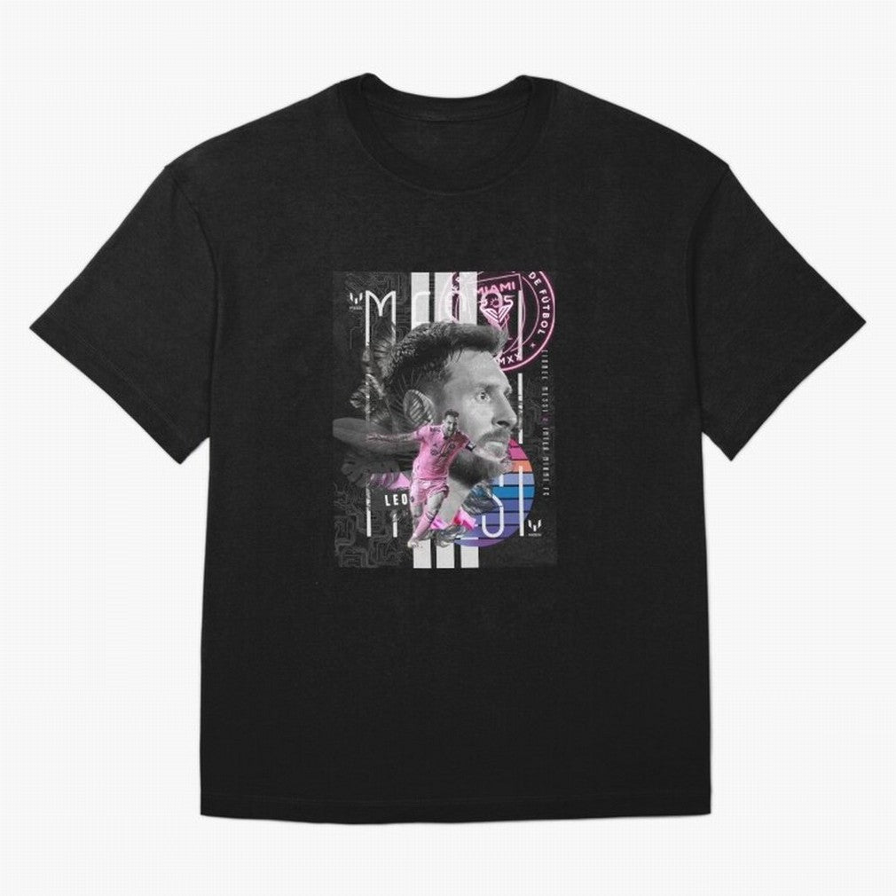 Inter Miami FC Messi Oversized T-Shirt Celebrate Global Passion for FIFA World Cup 2026 USA Canada Mexico for Fans of Neymar, Haaland and Cristiano Ronaldo and England, Bringing Retro Football Energy, Iconic Rivalries, Trophy Chase Drama and