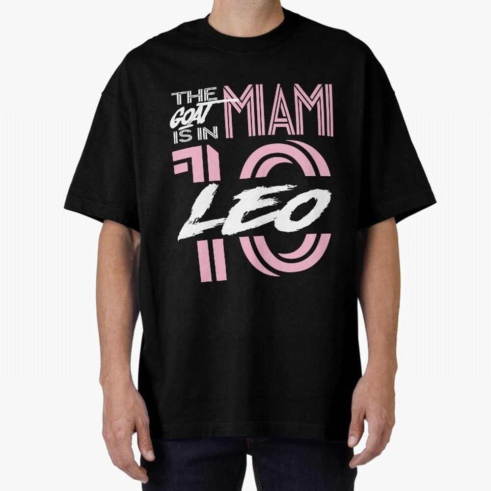 Leo the Goat Is In Miami Classic T-Shirt Experience the Global Stage of FIFA World Cup 2026 USA Canada Mexico Featuring Haaland and Mbappe, Argentina and Brazil Energy, Championship Spirit, Famous Goals, Roaring Crowds and International Football