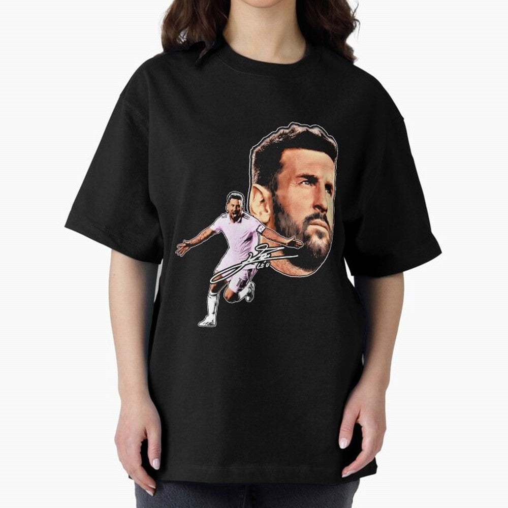 Lionel messi Retro Style Tee Bootleg big face vintage argentina Football Legend Classic T-Shirt Make Every Match About the FIFA World Cup 2026 Group Stage Journey through Cristiano Ronaldo, Haaland and CR7 Highlights, Brazil, Portugal and Argentina