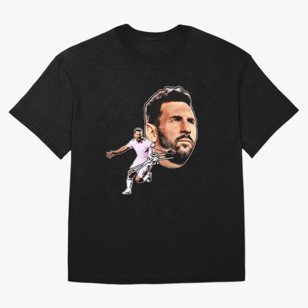 Lionel messi Retro Style Tee Bootleg big face vintage argentina Football Legend Classic T-Shirt Make Every Match About the FIFA World Cup 2026 Group Stage Journey through Cristiano Ronaldo, Haaland and CR7 Highlights, Brazil, Portugal and Argentina