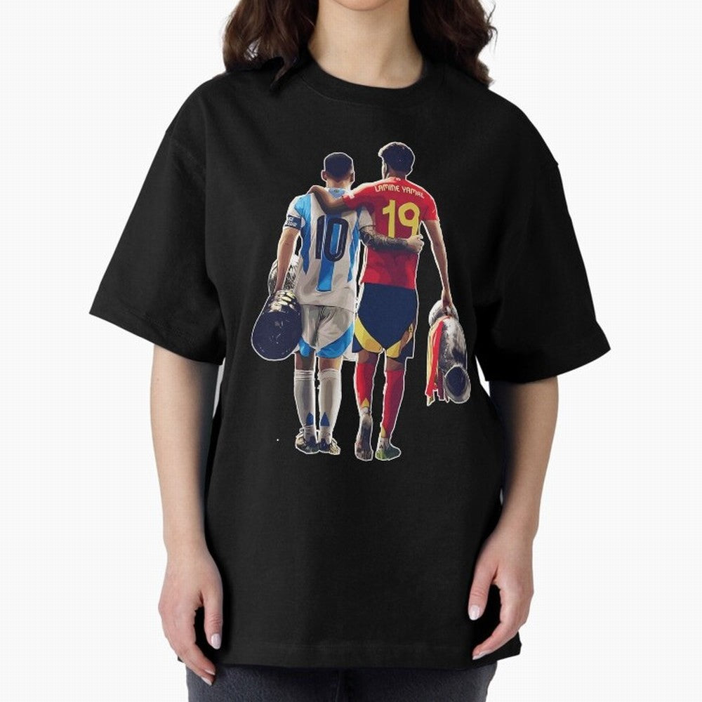 Lionel Messi and Foster child Classic T-Shirt Keep Football History Alive during Match Day Hype around FIFA World Cup 2026 Group Stage, Haaland, Argentina and Brazil, Global Supporter Spirit, Legendary Goals, National Colors and Tournament