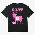 The Goat 10 Miami Champions Classic T-Shirt Fuel the FIFA World Cup 2026 USA Canada Mexico Journey through CR7 Highlights, Brazil, Portugal and Argentina Pride, Soccer Culture, Superstar Moments, National Team Dreams and Competitive Fire; Built for