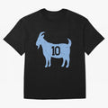 Goat 10 Argentina Essential T-Shirt Stand with FIFA World Cup 2026 Group Stage Made for CR7, Brazil, Portugal and Argentina Energy, Football Passion, Legendary Performances, Festival Vibes and Supporter Community; Great for Supporters Who Love