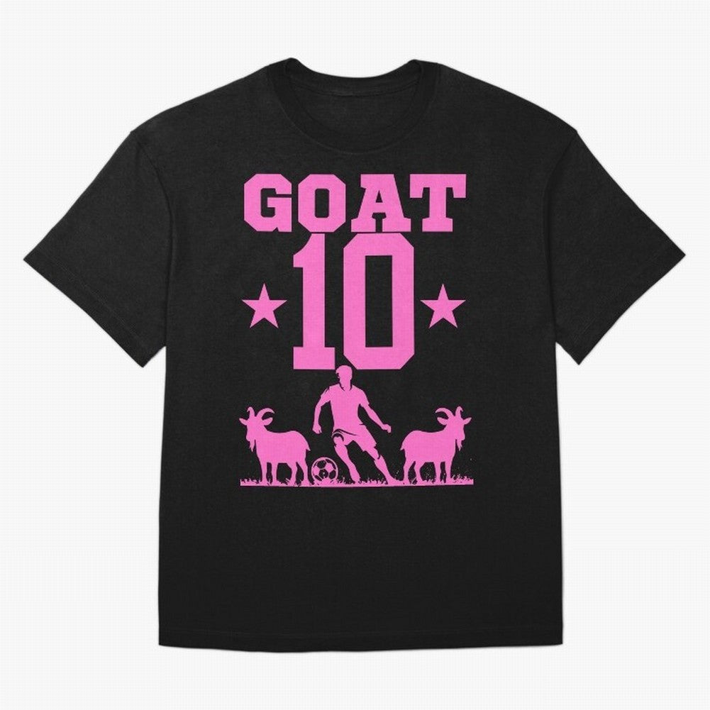 The Goat 10 Miami Champion Classic T-Shirt Live the Energy of the FIFA World Cup 2026 USA Canada Mexico Journey through Messi and Cristiano Ronaldo Highlights, Spain and Netherlands Pride, Vintage Soccer Flavor, Modern Football Stars, National