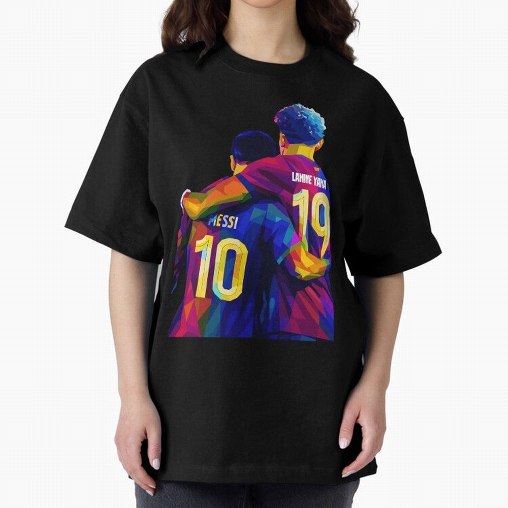 Lionel Messi and Foster child Wpap Art Classic T-Shirt Turn Up for the FIFA World Cup 2026 Journey through CR7 and Messi Highlights, Portugal Pride, Classic Soccer Heritage, Championship Pressure, Fan Loyalty and International Pride; Great for