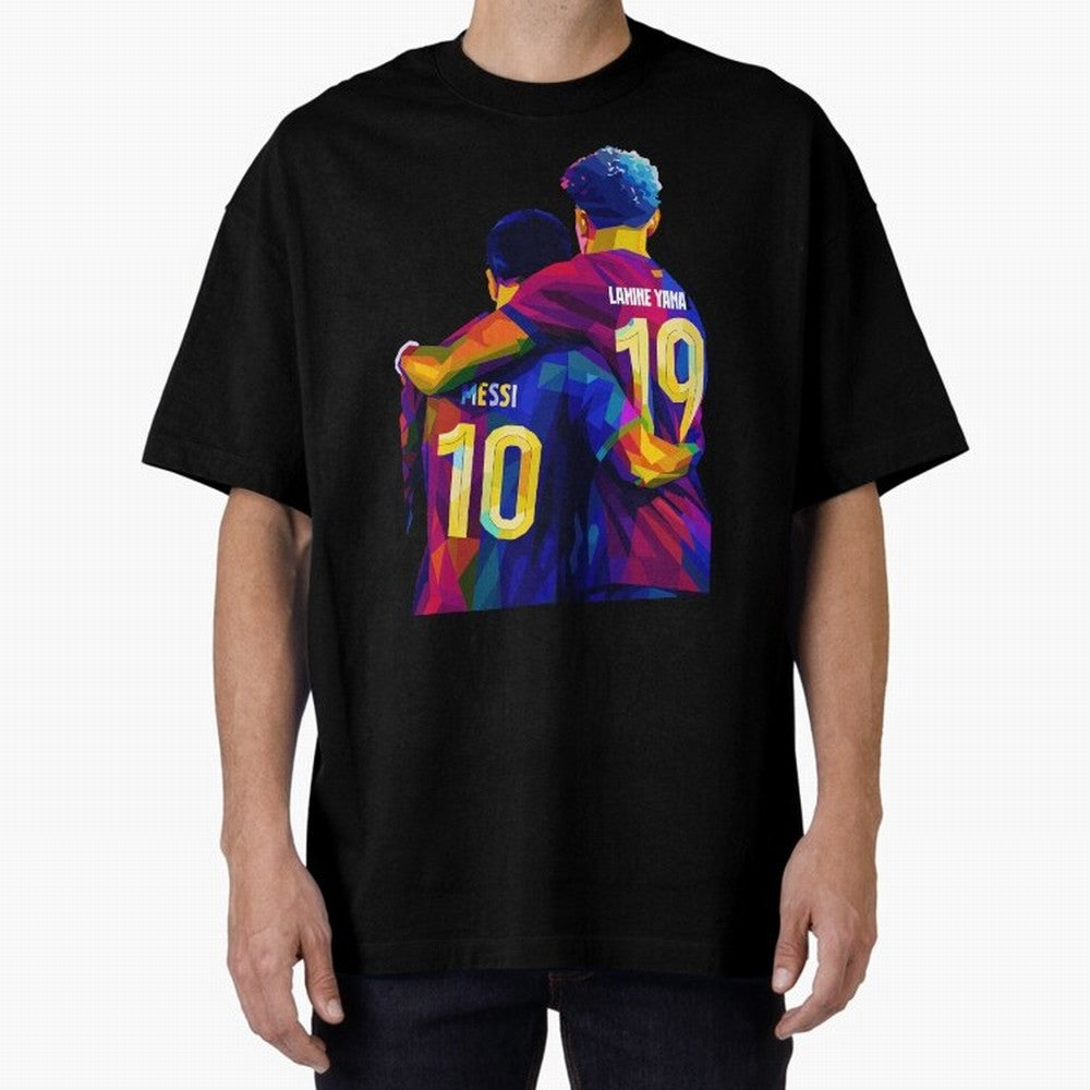 Lionel Messi and Foster child Wpap Art Classic T-Shirt Turn Up for the FIFA World Cup 2026 Journey through CR7 and Messi Highlights, Portugal Pride, Classic Soccer Heritage, Championship Pressure, Fan Loyalty and International Pride; Great for