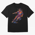Lionel Messi Classic T-Shirt Honor the Beautiful Game during Global Football Passion for FIFA World Cup 2026 Group Stage, Built around CR7, Portugal, Spain and Germany, Championship Spirit, Famous Goals, Roaring Crowds and International Football